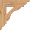 Ekena Millwork Olympic Traditional Smooth Bracket, Western Red Cedar, 3 1/2"W x 16"D x 16"H BKT04X16X16OLY01SWR - alternate 2